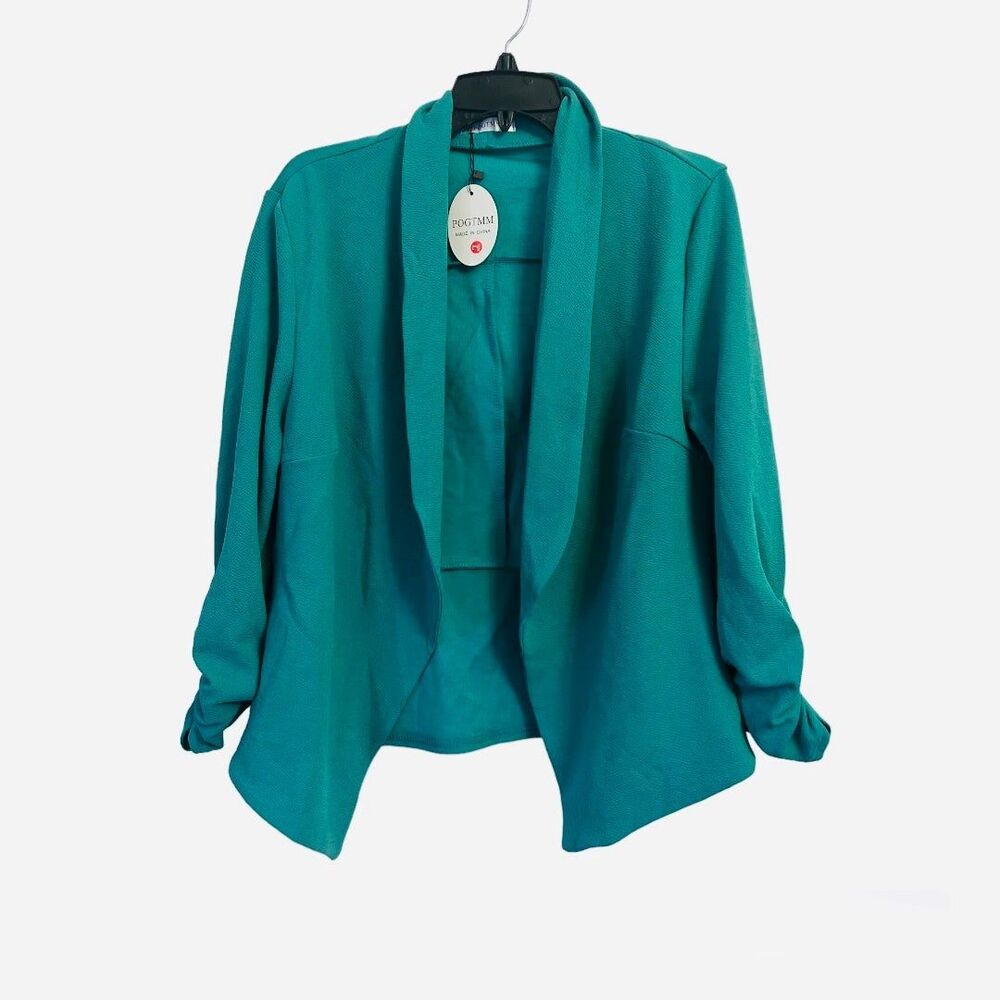 Women’s Green Blazer Size Large New
